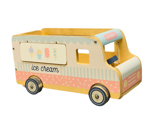 Wooden Ice Cream Truck Toy