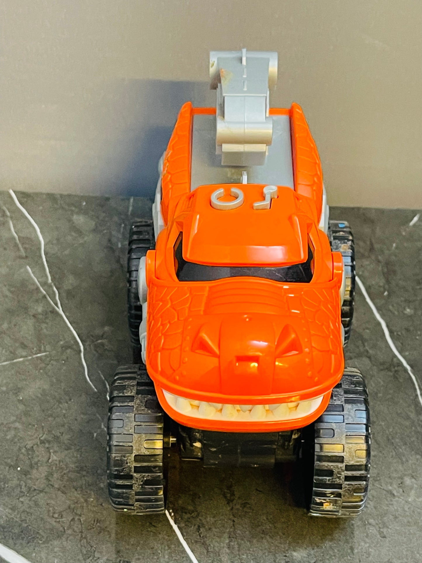 Dinosaur Monster Truck Battery Operated Toddler Truck Car Toys, Mouth Opening Monster Truck with Lights & Sounds - Roaring T-Rex, Perfect Dinosaur Shark Kids Toys for Boys & Girls