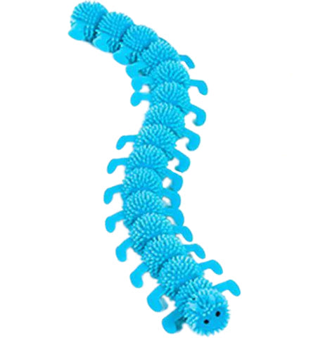 TOYSMITH COLORFUL CRAWLIES STRETCH CATERPILLAR. SKU:BXL-109