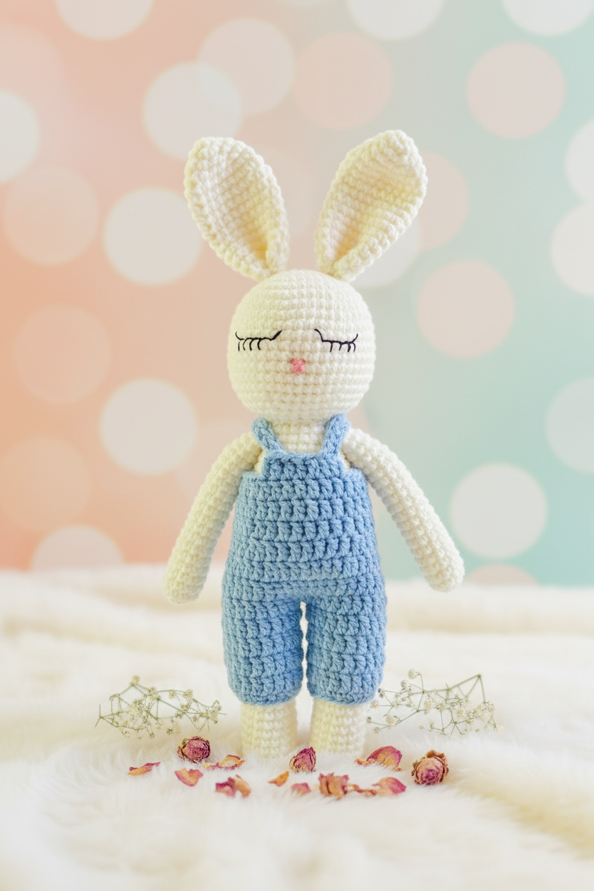 JacobandNoelle Amigurumi Bunny (new) (Rs 250 advance)