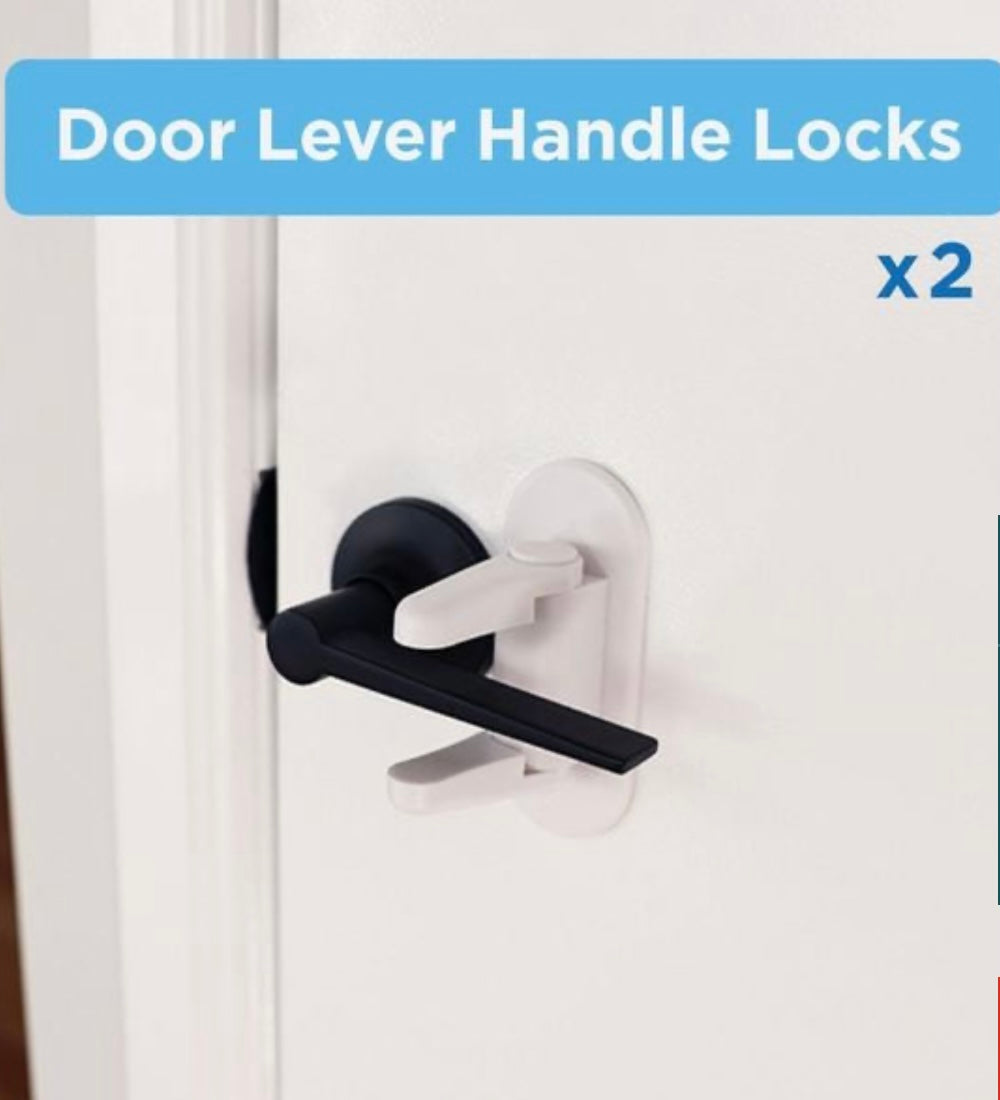 Perma Child Safety Door Lever Handle Lock (New). SKU:BXL-075