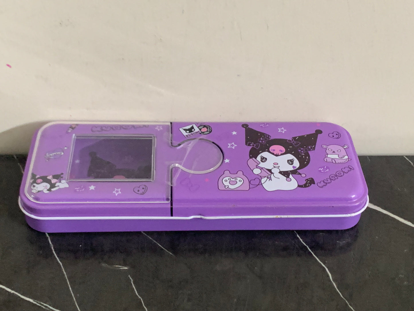 Kuromi Cartoon Pencil Box.  SKU:BXL-003