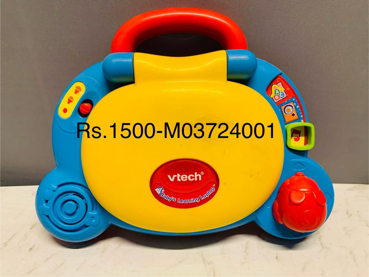 VTech Brilliant Baby Laptop Teaches Colors, Shapes, Animals and Music