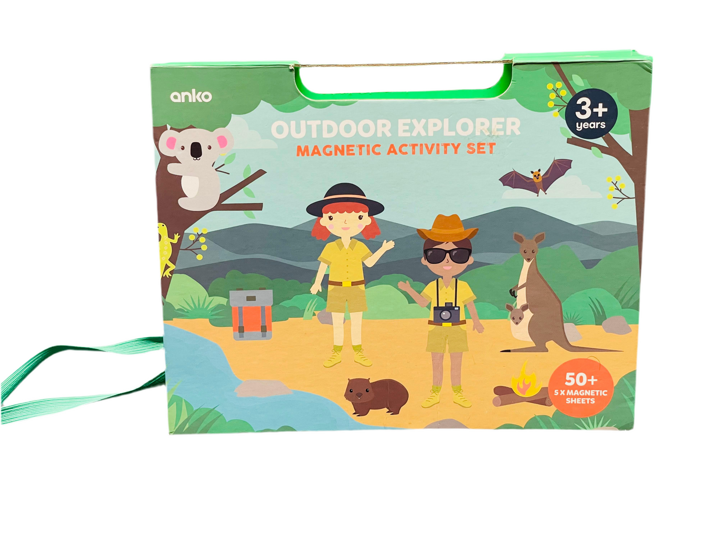 Anko Outdoor Explorer Magnetic Activity Set (58 Pieces)box damaged. SKU:BXL-044