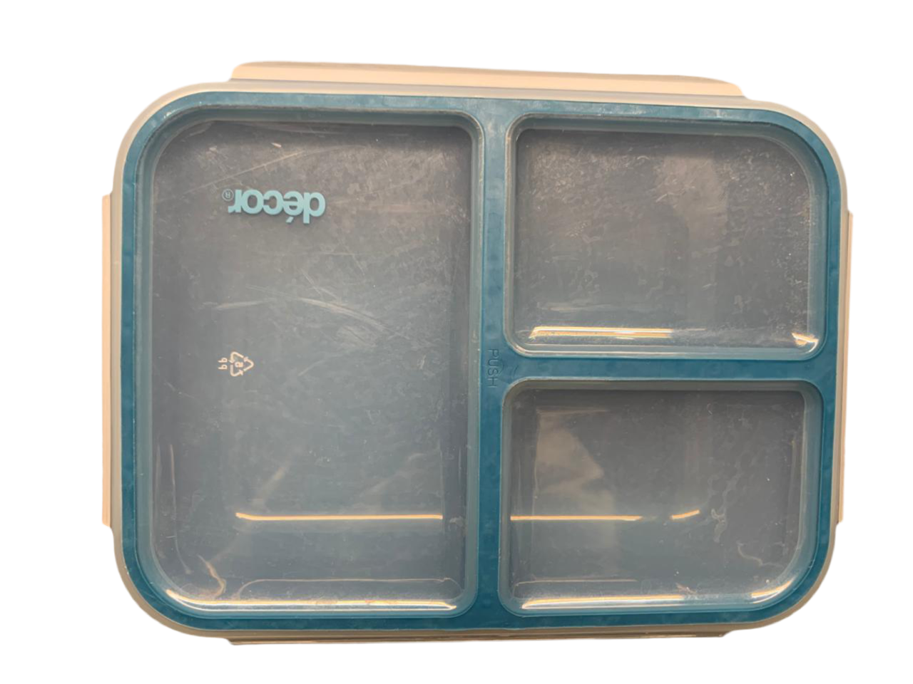 Decor Go Bento Box Triple Split.