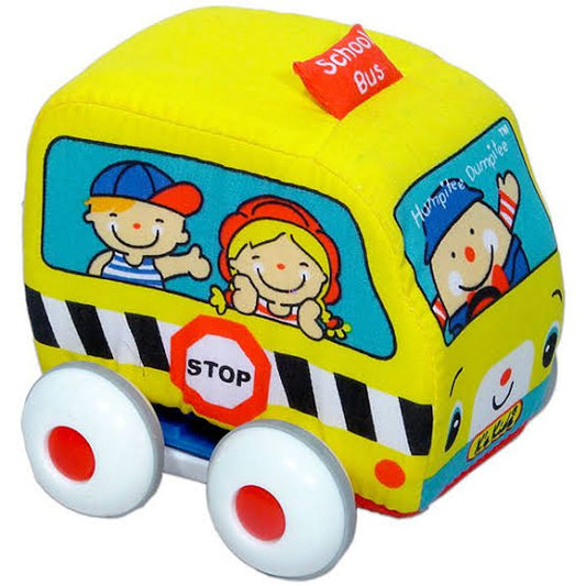 K's Kids Pull Back Auto School Bus. SKU:BXL-048