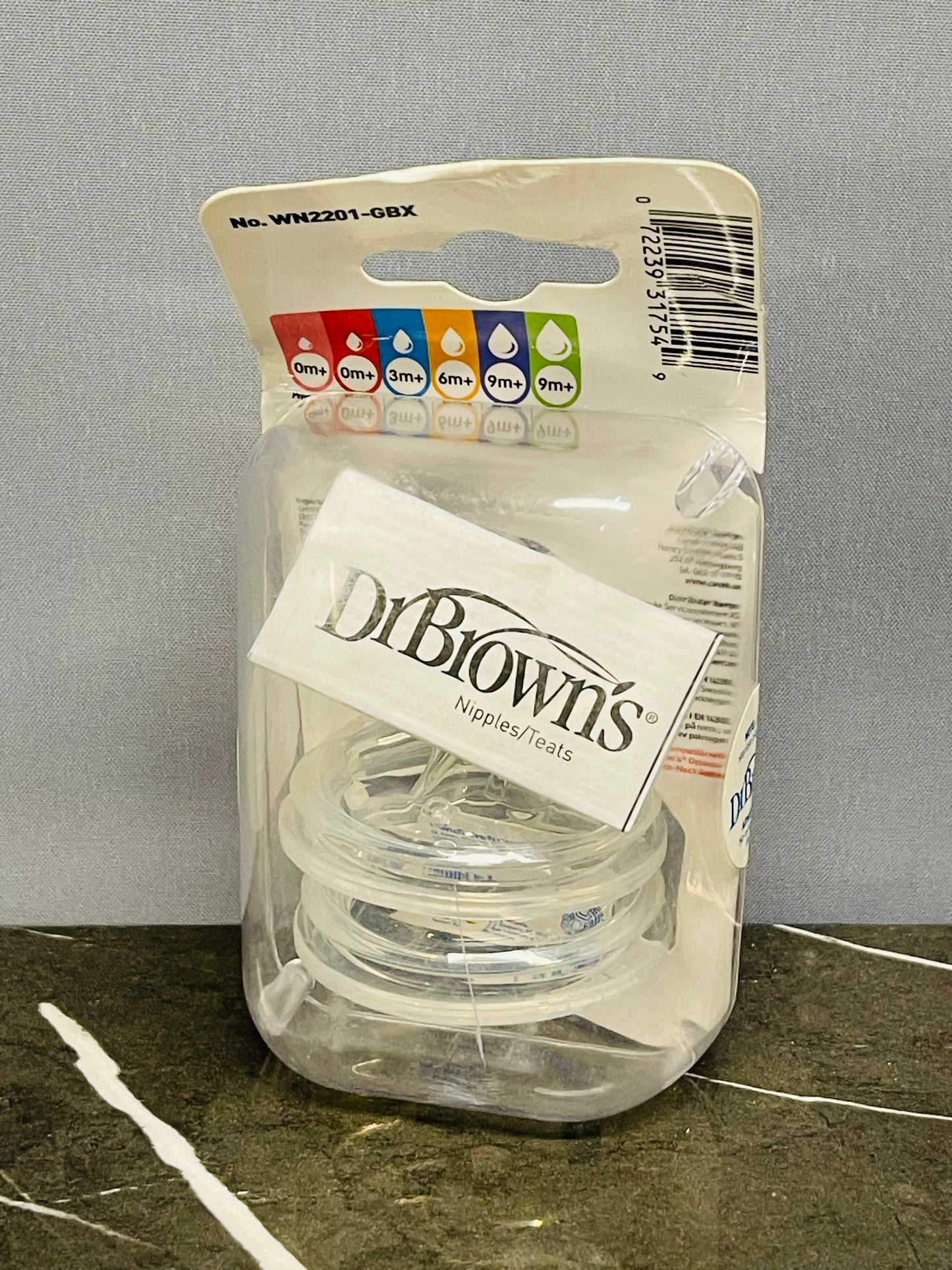 Dr Brown’s Wide neck Teats 3m+
