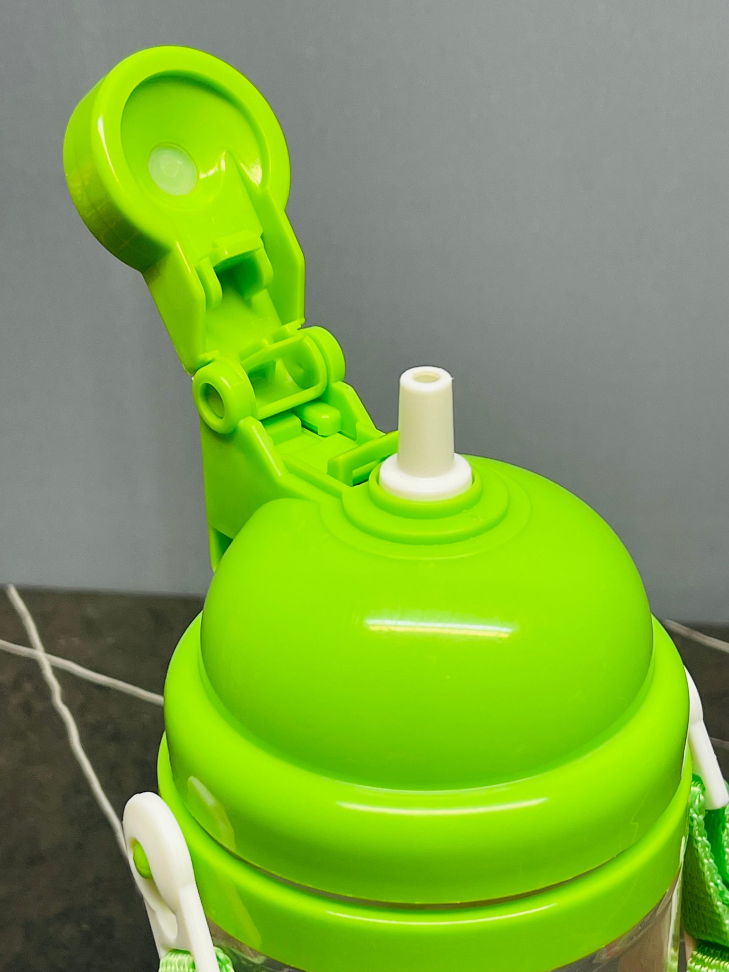Kids' Character Water Bottle with Pop-Up Straw(NEW)