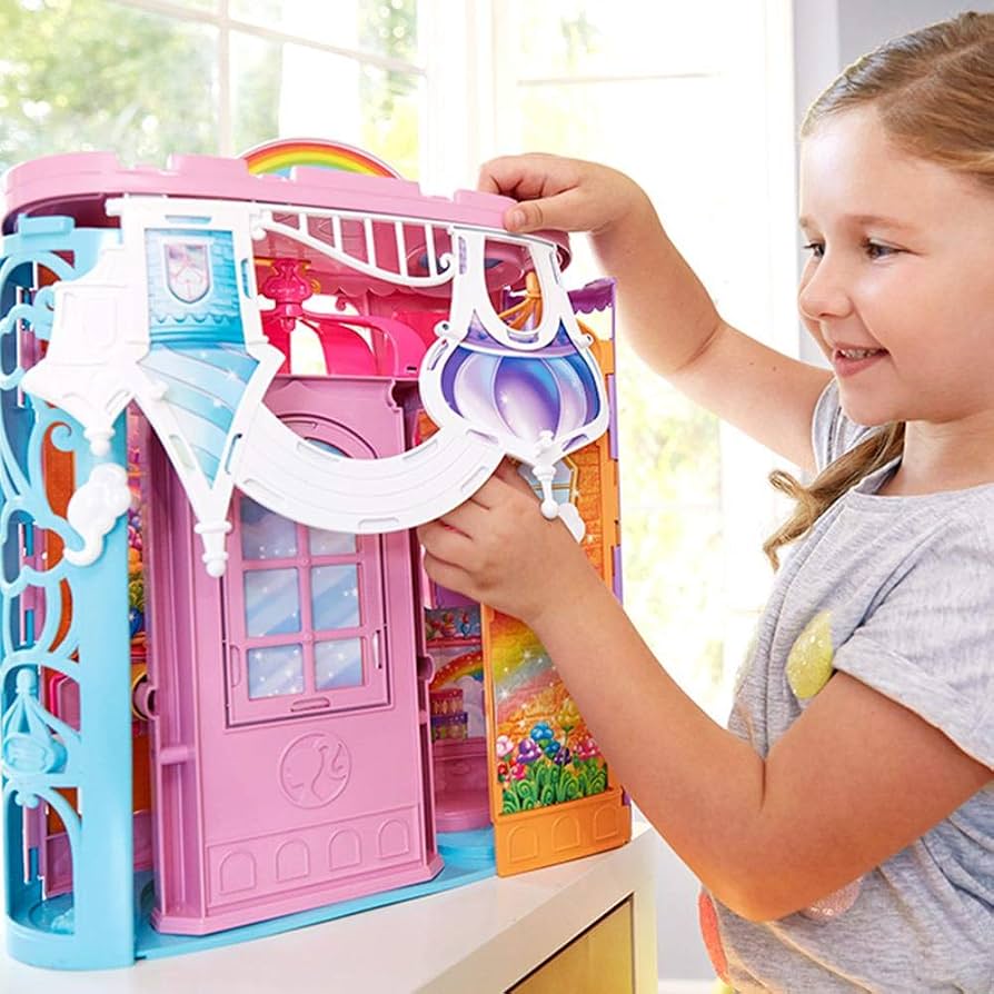 Barbie Dreamtopia Rainbow Cove Castle. (Rs 500 advance)