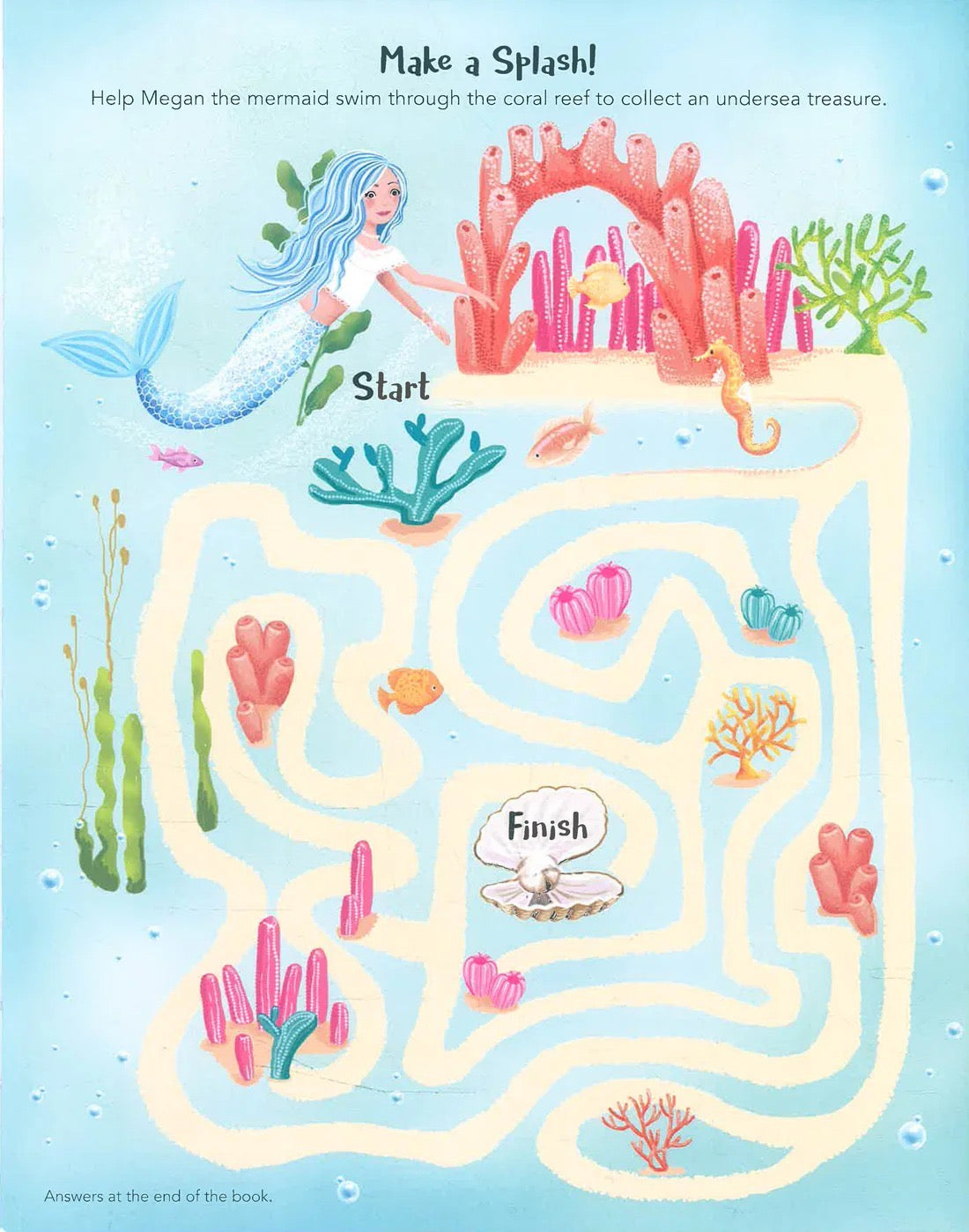 I Love Mermaids! Activity Book