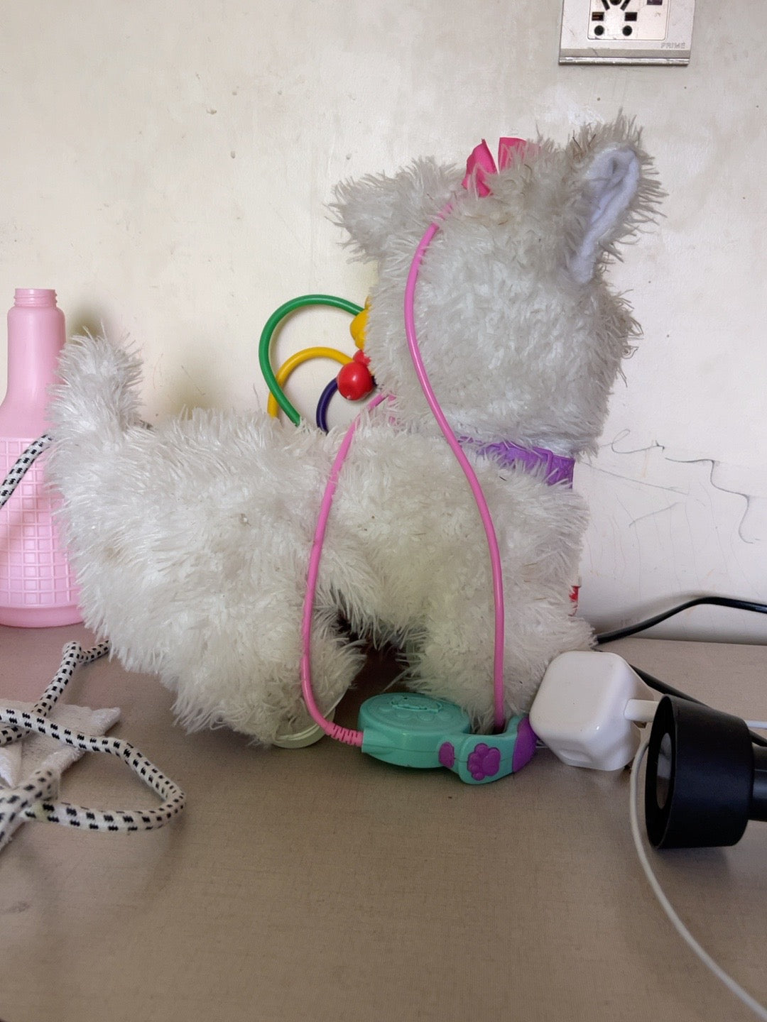 White plush toy