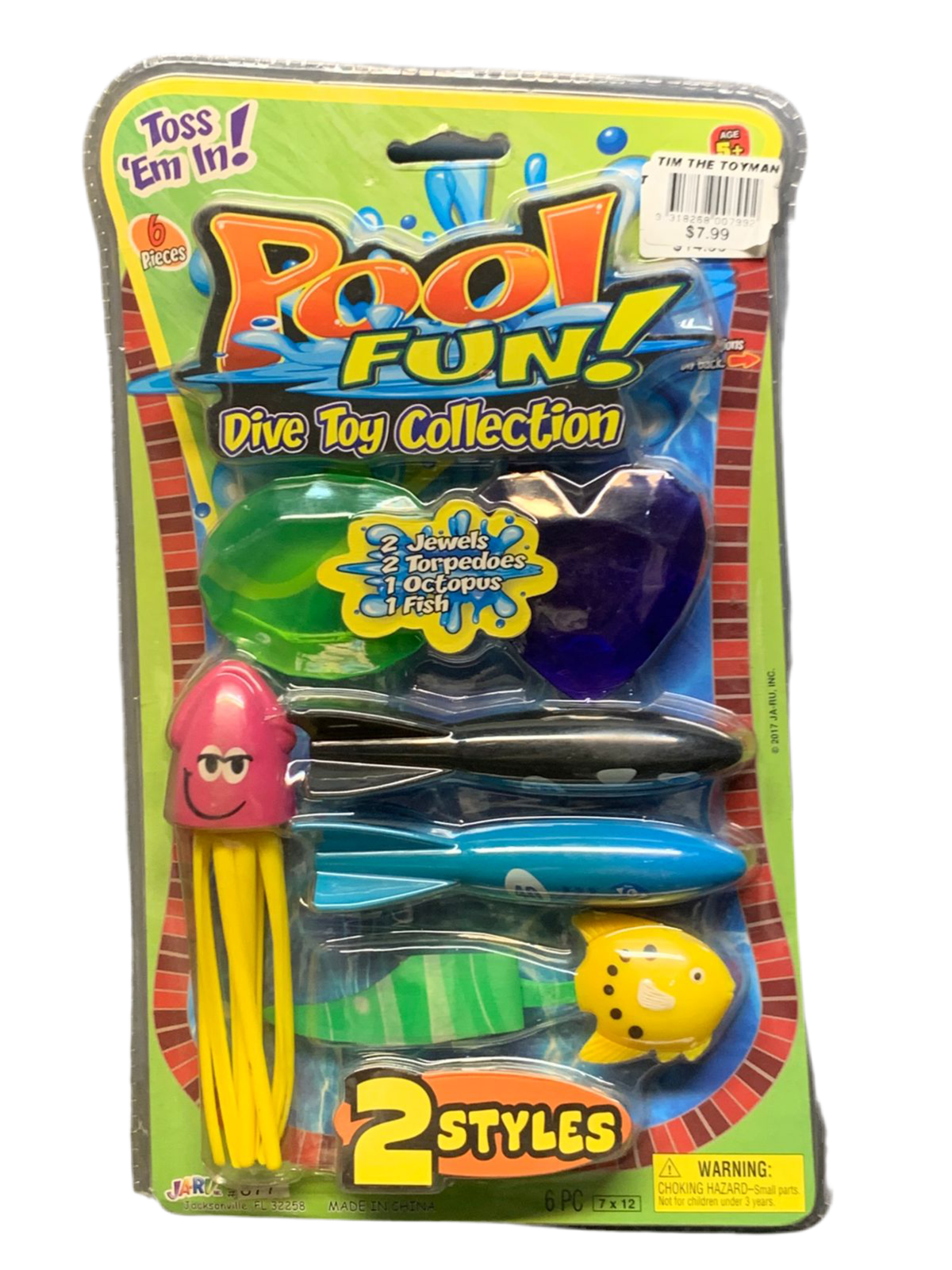 Toss Em In "Pool Fun! Dive Toy Collection"