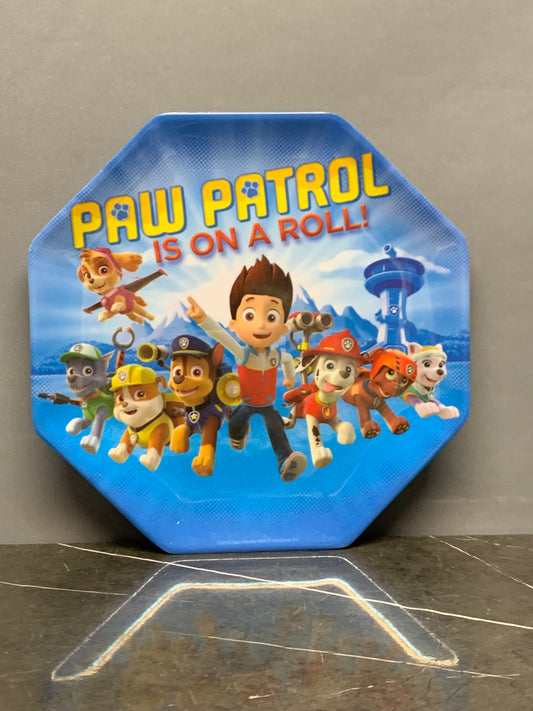 Zak Melamine Plate Paw Patrol.