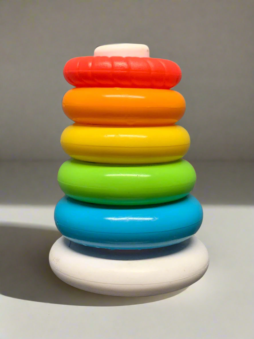 Colourful Stacking Ring Toy.