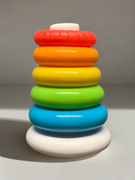 Colourful Stacking Ring Toy.