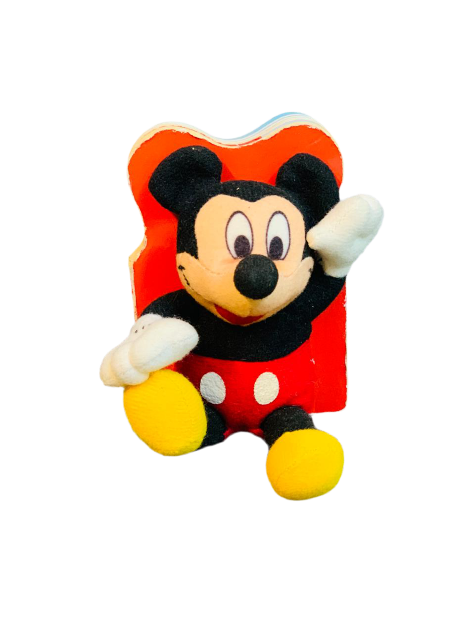 Disney Friendly Tales Mickey Mouse Book With Plush Toy