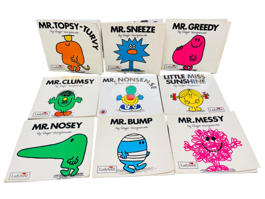Men and Little Miss series Books (Set of nine)