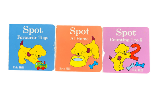 "Spot" Board Book Set. (3 books)