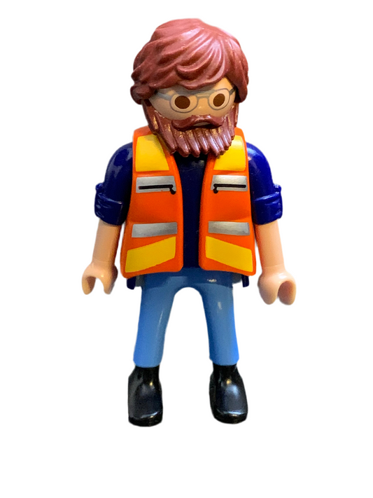 Playmobil Man Construction Worker Professional Figure