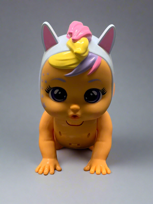 Cry Babies Crawling Jenna interactive baby doll. SKU:BXL-011