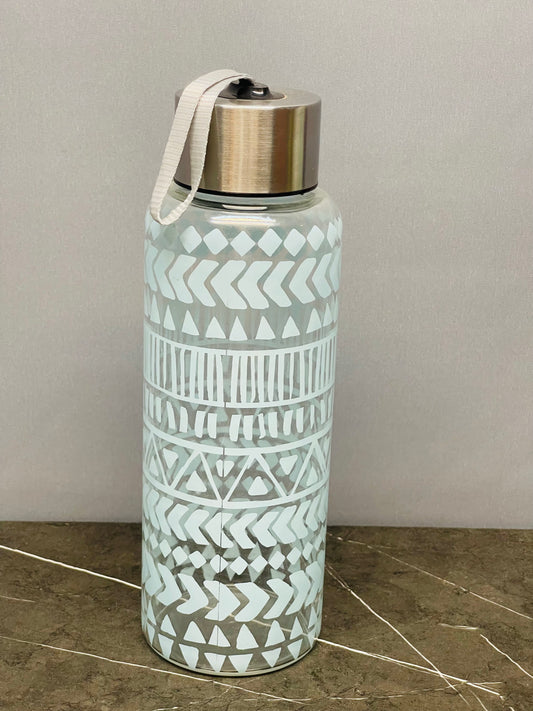 Glass drinking water bottle 1L (Islamabad,Rawalpindi,Taxila,wah delivery only)Brand New