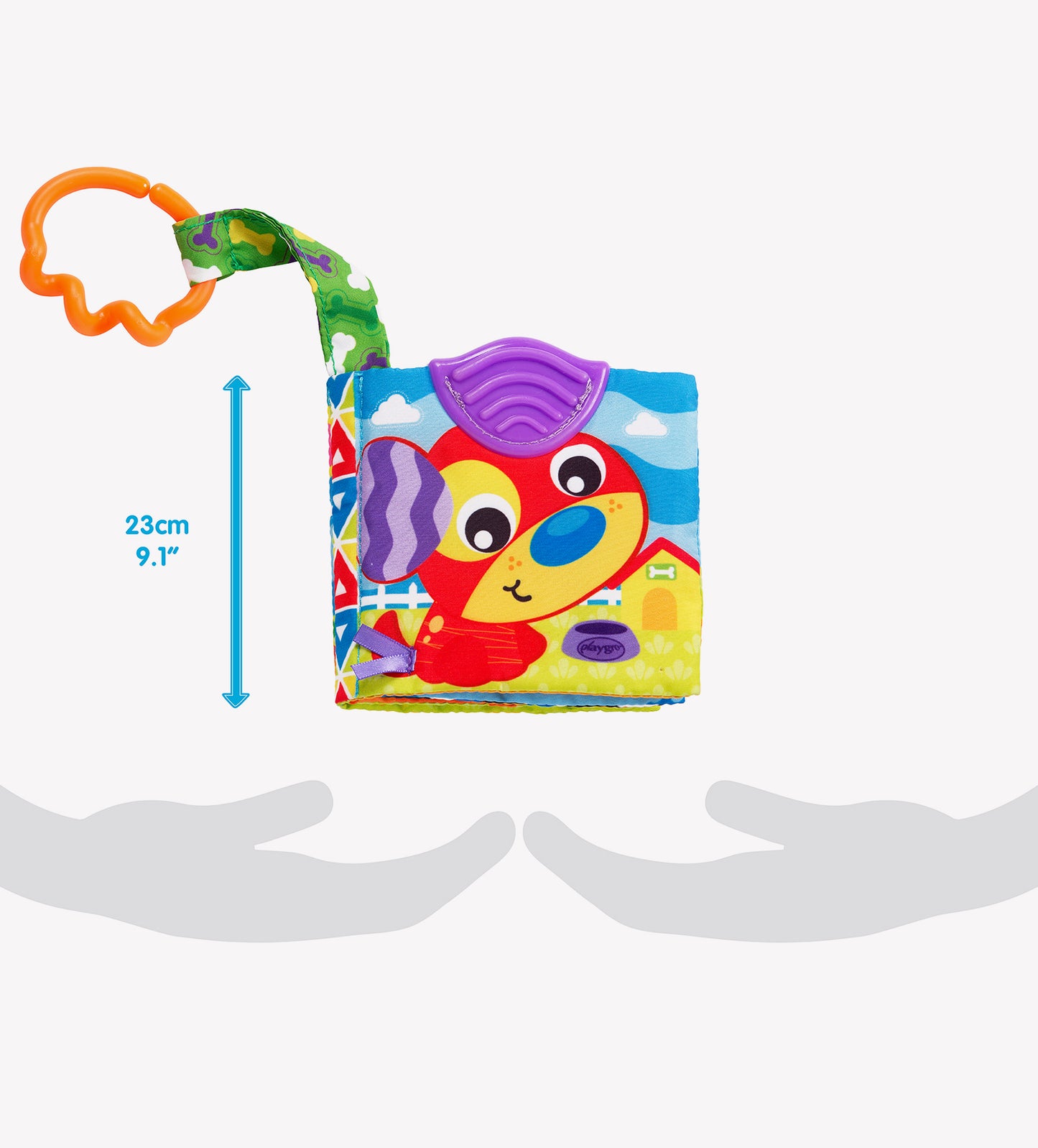 PlayGro A Day at the Farm Teether Book.