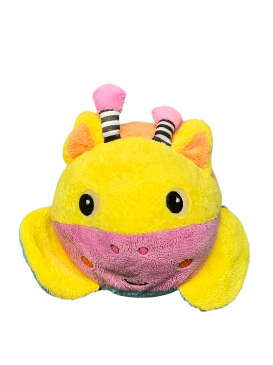 Three-Sided Plush Animal Toy.