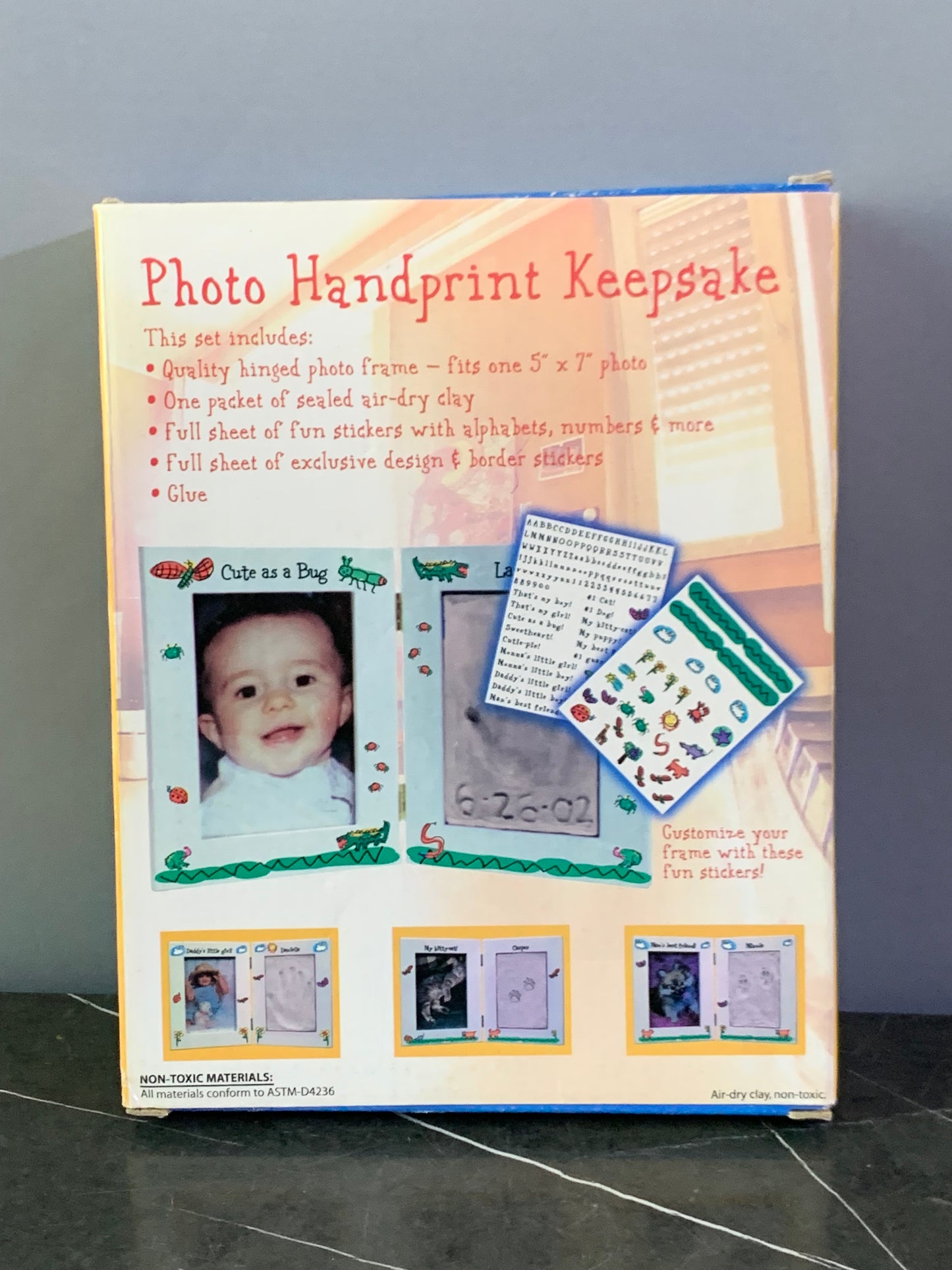 Photo Handprint Keepsake SKU:BXL-804 (New)