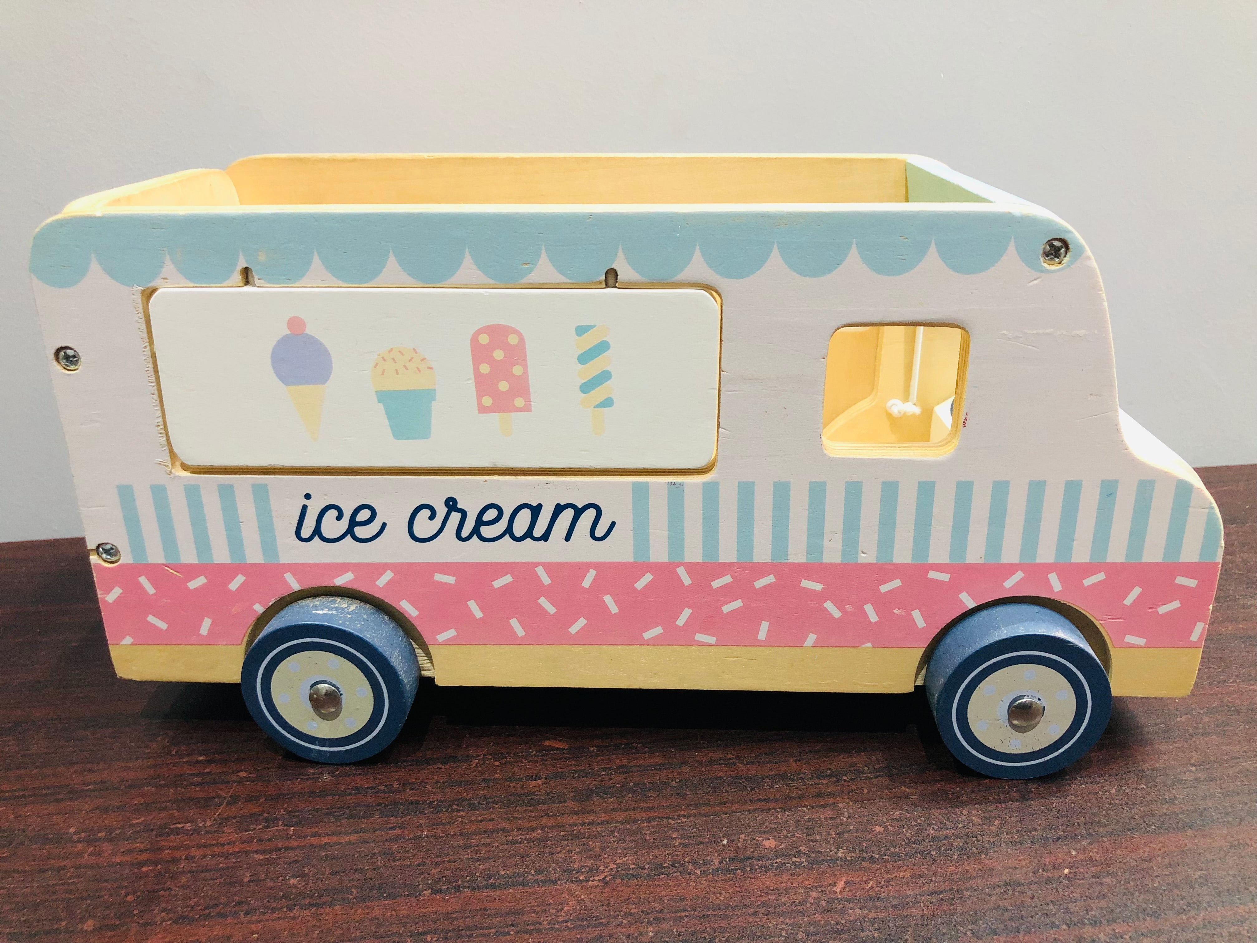 Wooden Ice Cream Van - Role Play Toy