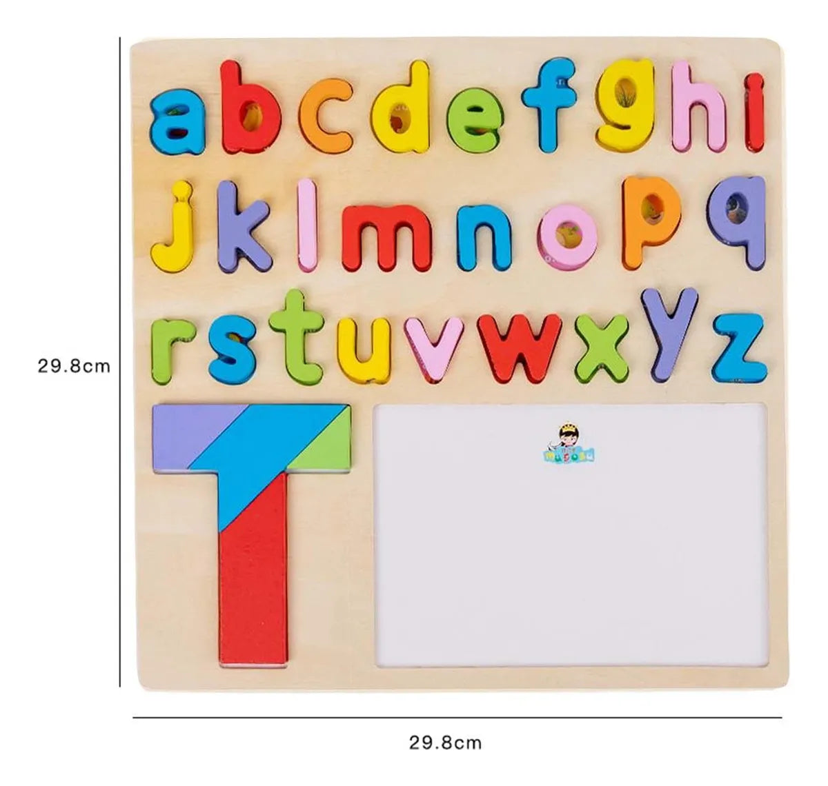 Lower Case Alphabets Shaped Puzzle.