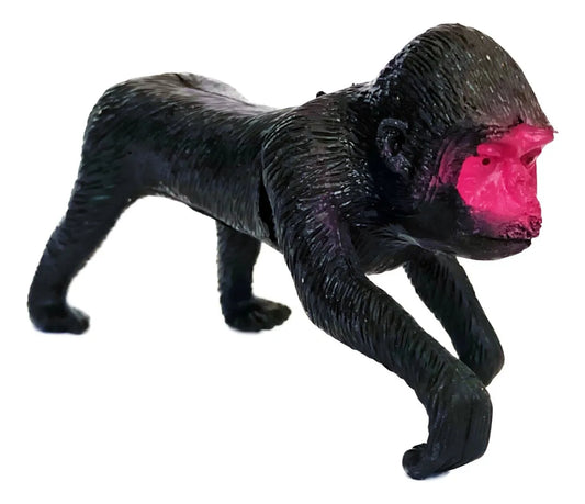 Mojo Fun Black Crested Macaque Figurine. SKU:BXL-052