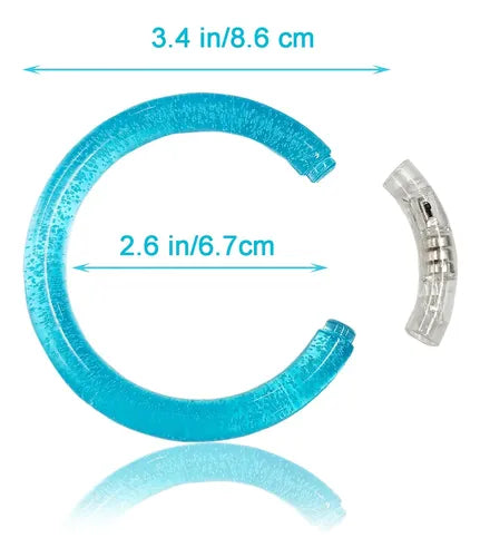 LED Flashing Light-Up Bracelet. (Assorted Colors) (Rs 100 advance)