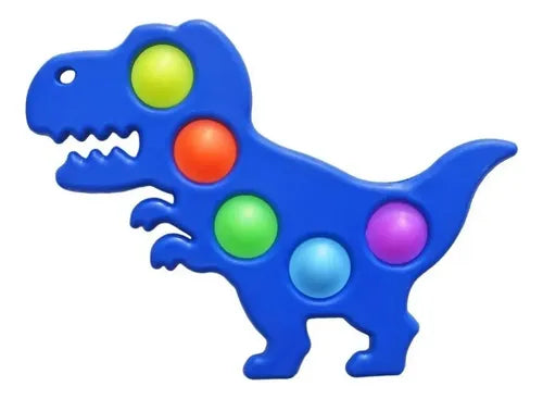 Dinosaur Push-Pop Bubble Sensory Fidget Toy.
