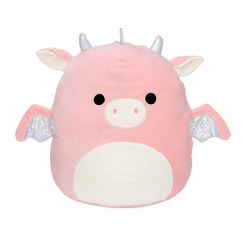 Squishmallow Pink Dragon Plush.