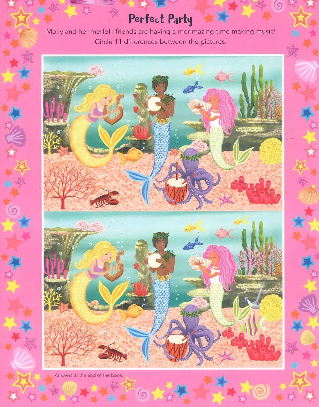 I Love Mermaids! Activity Book