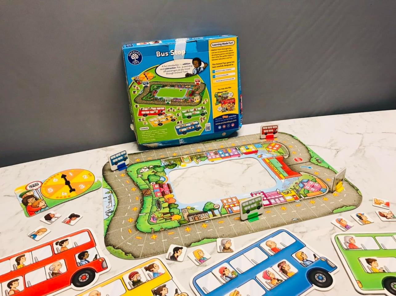 Orchard Toys Bus Stop Board Game