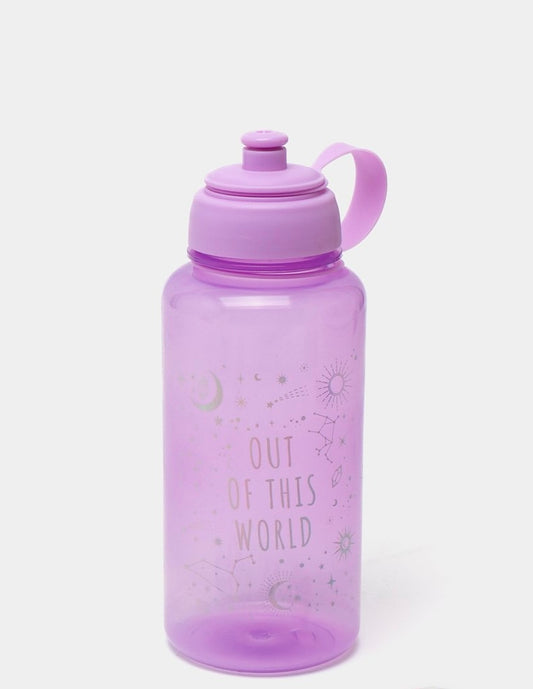 Typo purple water bottle