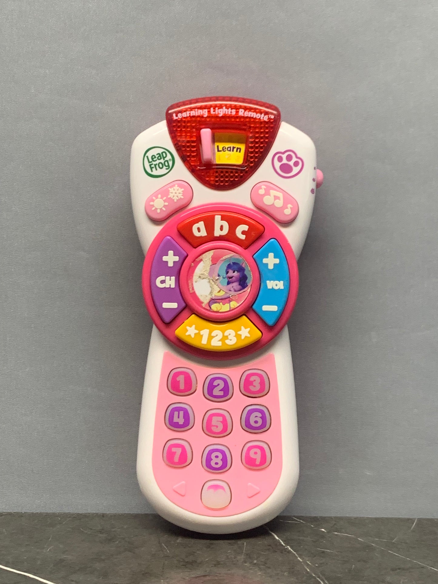 LeapFrog Violet's Learning Lights Remote Deluxe, Pink (condition 9/10). SKU:BXL-049