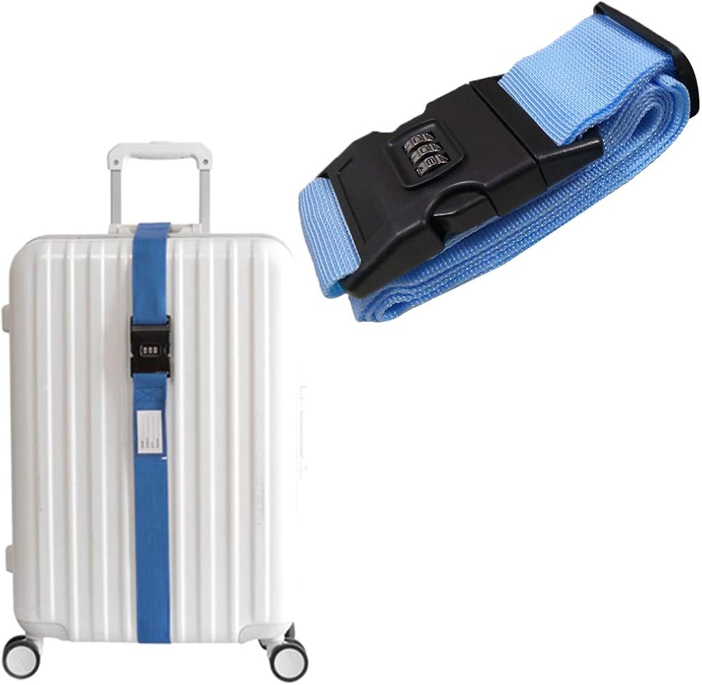 Boots Luggage Strap with Combination Lock. SKU:BXL-023