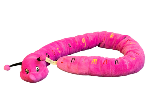 abc Worm Pillow 44”