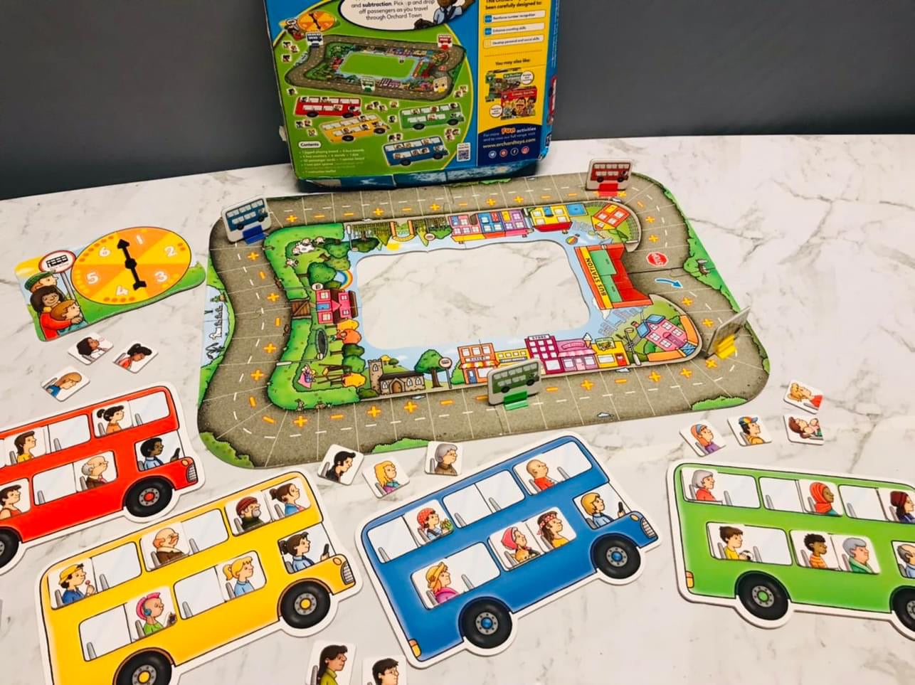 Orchard Toys Bus Stop Board Game