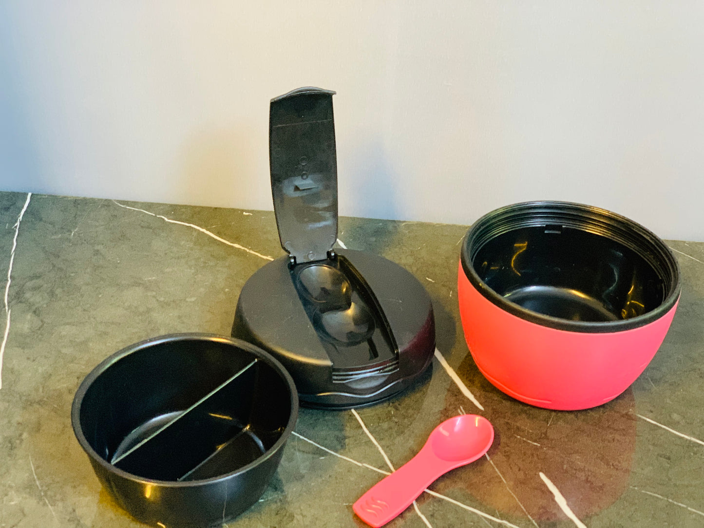 Aladdin Food Thermos with Spoon Holder