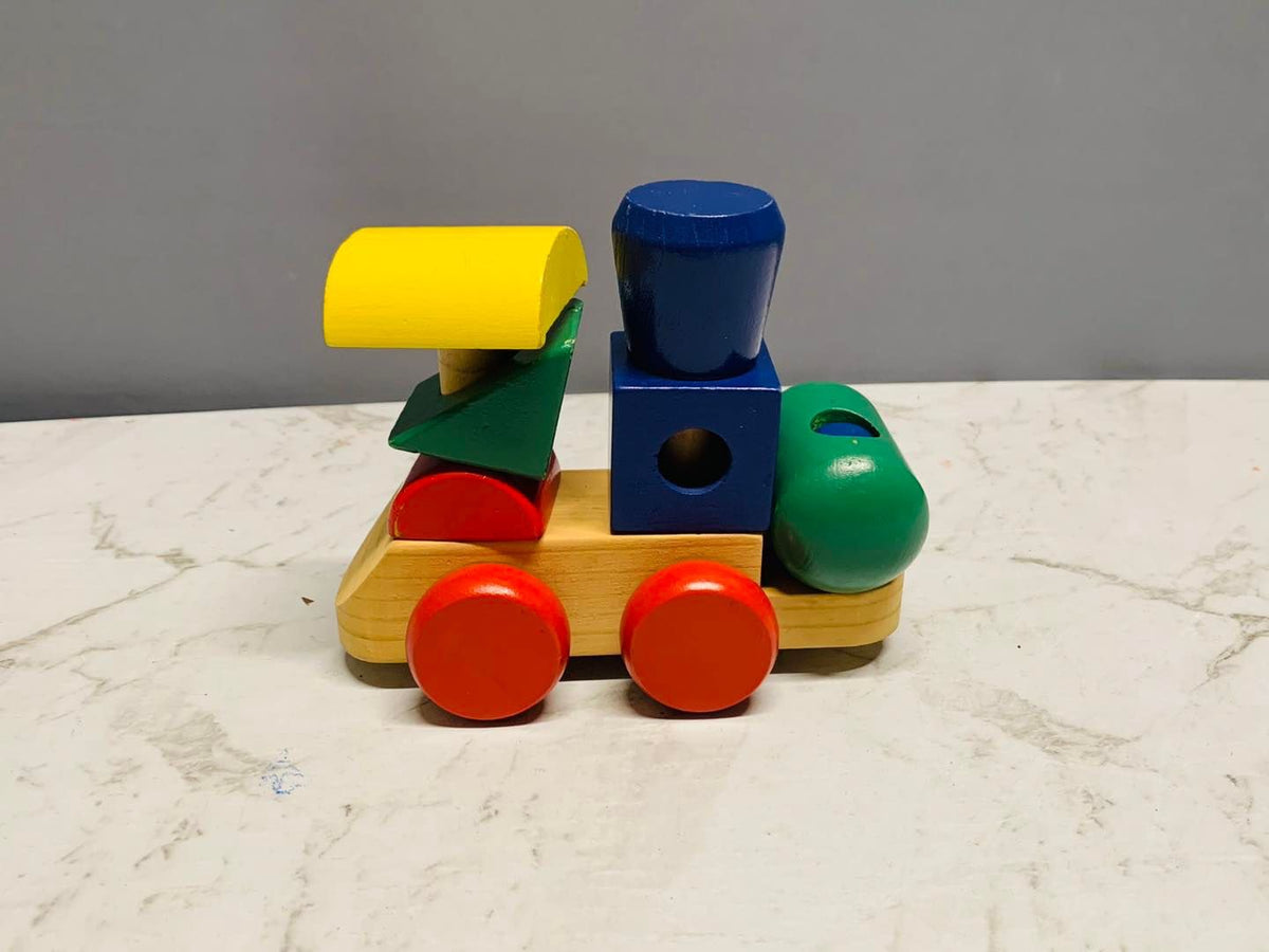 Kid / Baby wooden truck - Blocks for construction