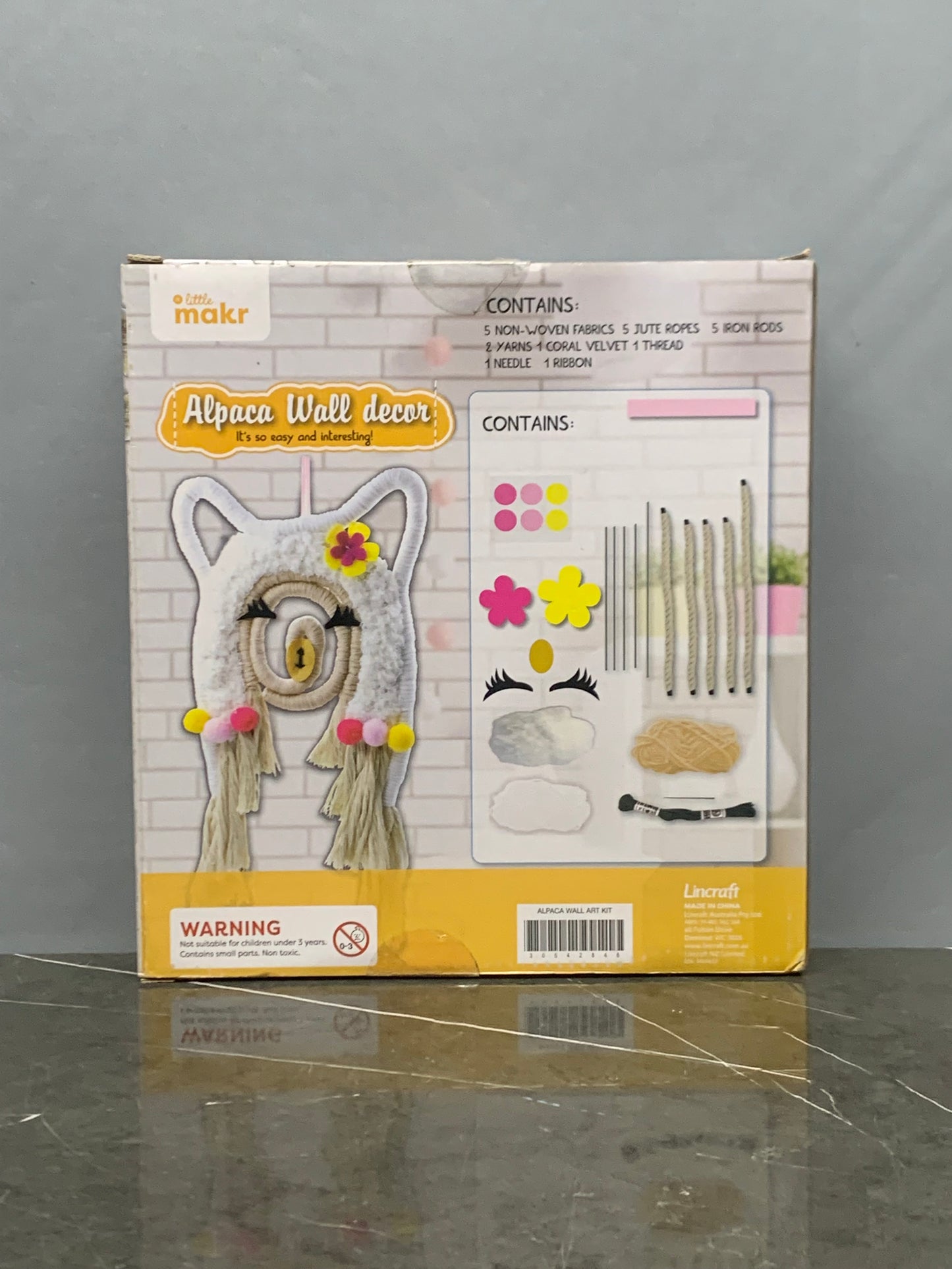 Makr Alpaca Wall Art Kit (new). SKU:BXL-047