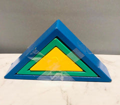 D.   16324 .   Triangle Geometric  Wood Puzzle