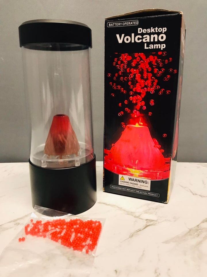 Desktop volcano lamp 
New 
15324
A