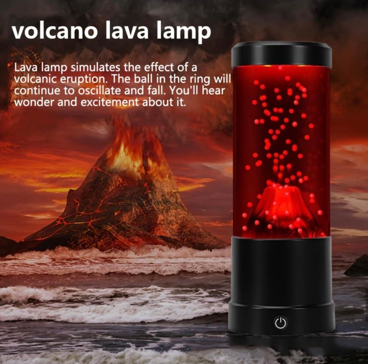 Desktop volcano lamp 
New 
15324
A