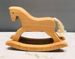 Wooden rocking horse toy/decoration piece 
New 
15324

A