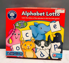 .C .16324 . . . . . . . .  Orchard Toys  Alphabet LOTTO Kids Childrens Toddler Fun Learning Game 3 Yrs