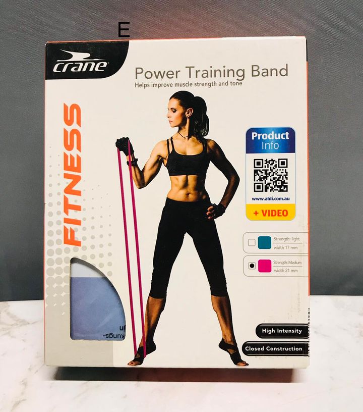 Power Training Band Helps improve muscle strength and tone